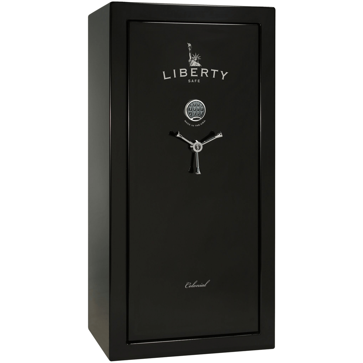 Colonial Series | Level 4 Security | 75 Minute Fire Protection | 30 | DIMENSIONS: 60.5&quot;(H) X 36&quot;(W) X 22&quot;(D*) | Black Gloss | Electronic Lock