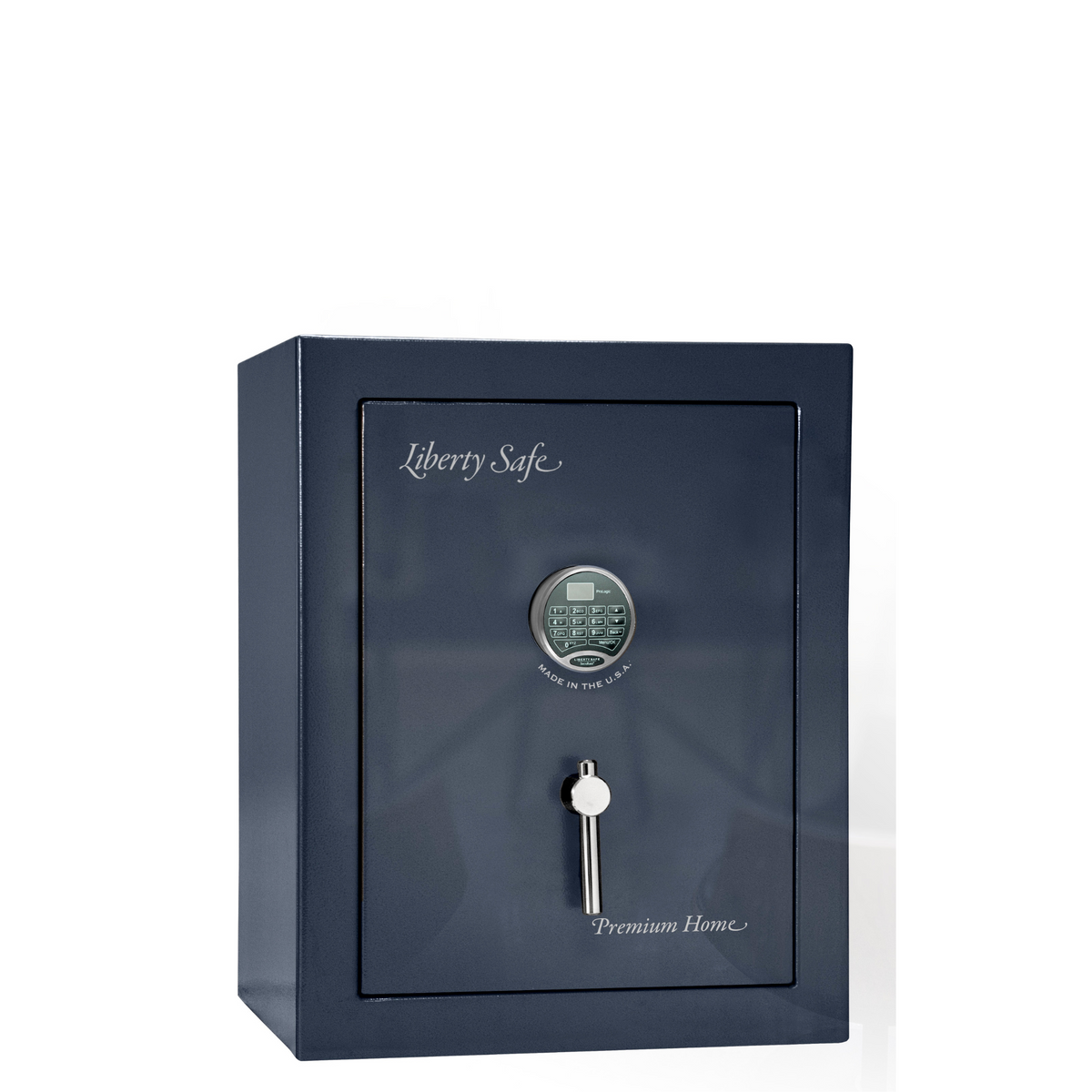 Premium Home Series | Level 7 Security | 2 Hour Fire Protection | 08 | Dimensions: 29.75&quot;(H) x 24.5&quot;(W) x 19&quot;(D) | Blue Gloss - Closed Door